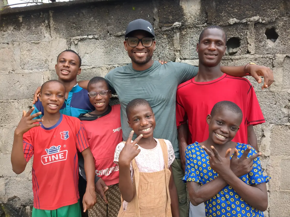 Children at the Susan Brown Foundation children's home